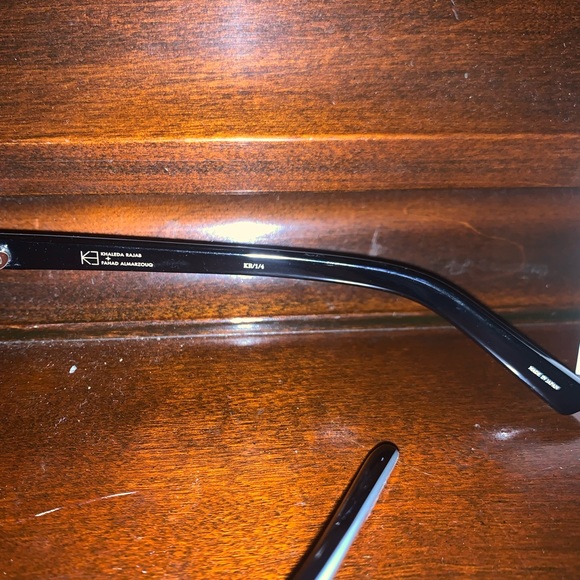 Linda Farrow, RARE, Opalescent Pearl Colored Cat Sunglasses, BNIB - Picture 5 of 6